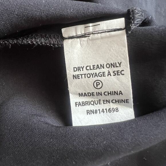 Ramy Brook Blouse Womens Med Lali Black Dramatic Bell Sleeve V-Neck Whimsigoth - Picture 10 of 12